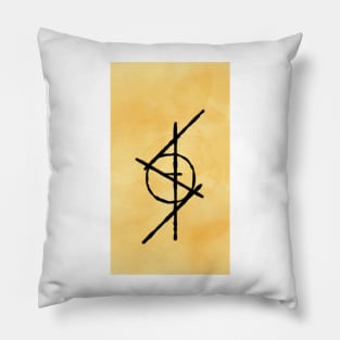 I have the strength to overcome anything  Symbol Pillow