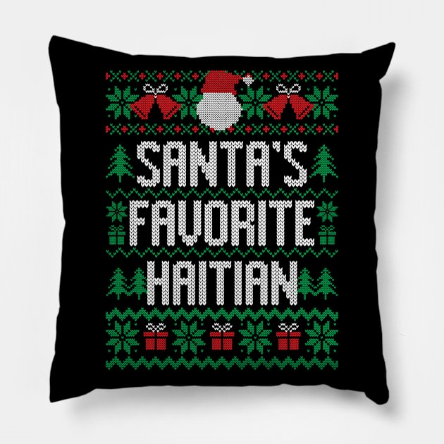 Santa's Favorite Haitian Pillow by Saulene