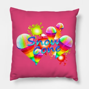 Snow Cone Pillow