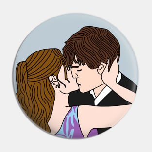 Jim and Pam First Kiss Pin