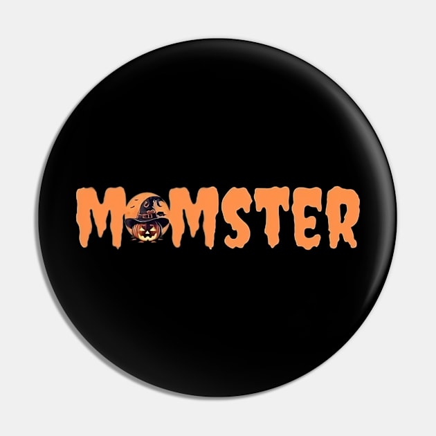 Momster Pin by DesignVerseAlchemy