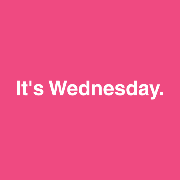 Mean Girls Pink Wednesday