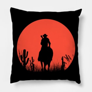 Red moon v2 Pillow