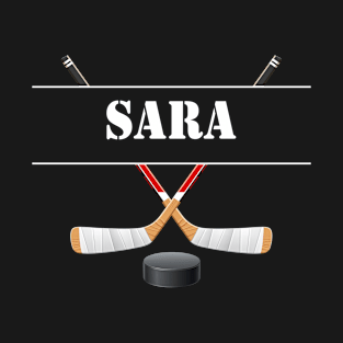Sara Birthday Hockey T-Shirt