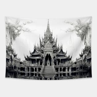 Thailand: Sanctuary of Truth, Pattaya, Thailand Tapestry