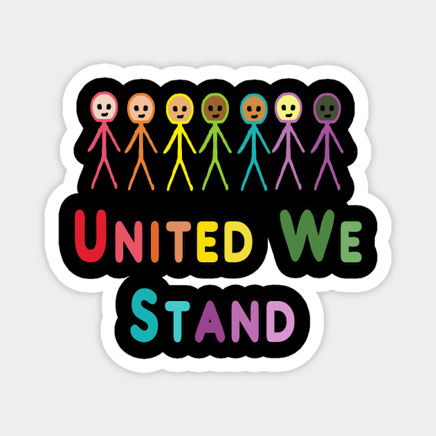 United We Stand Magnet by Mark Ewbie