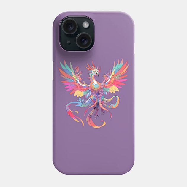 The Dance of Shiny Scales Phone Case by Thoru.Art