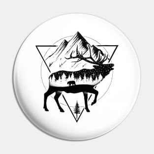 IN THE WILDERNESS III Pin