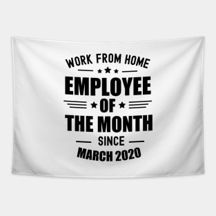 Work from emoployee of the month (Black) Tapestry