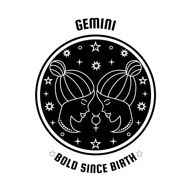 Gemini ♊ Bold Since Birth Zodiac Sign Astrological Sign Horoscope by Bro Aesthetics