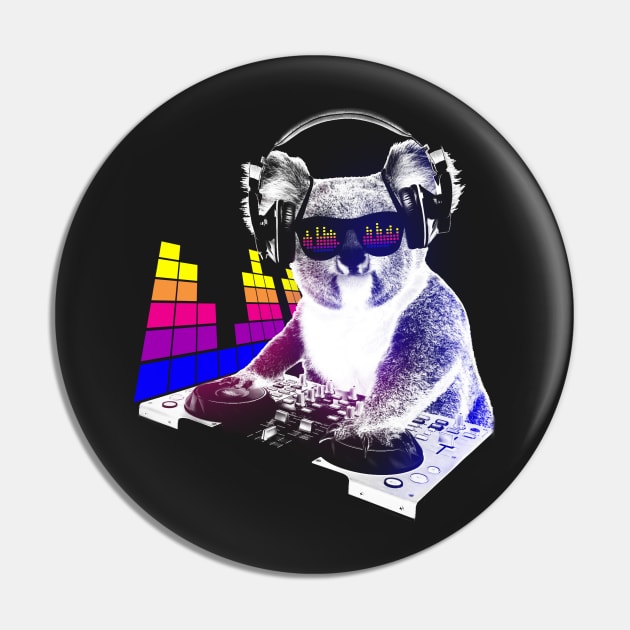 DJ Koala Pin by NemiMakeit