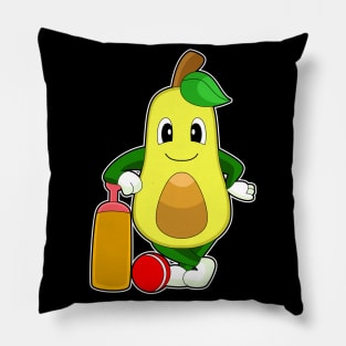 Avocado Cricket Cricket bat Pillow