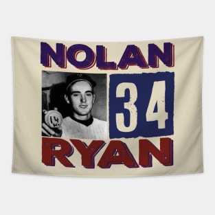 Vintage Young Nolan Ryan Tapestry