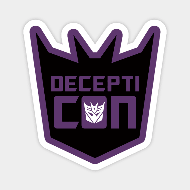 Transformers Decepticon Logo Symbol Magnet by MiTs