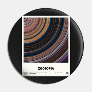 minimalZoo_topia Abstract Liquid Art Movie Pin