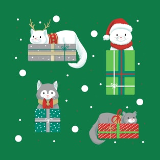 Christmas Cats T-Shirt