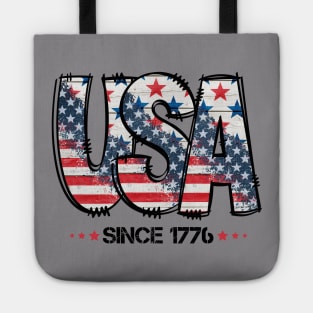 USA Forth of July Independence Day Tote