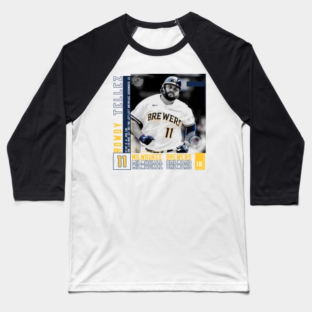 Rinkha Rowdy Tellez Baseball Edit Tapestries Brewers T-Shirt