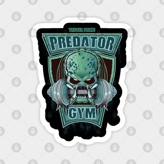 PREDATOR GYM Magnet by FernandoSala