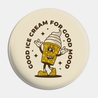 Good ice cream for good mood Pin