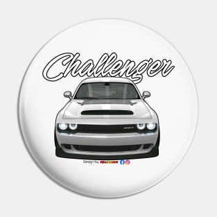 Challenger SRT White by pjesusart Pin