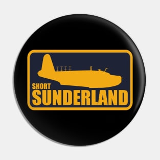 Short Sunderland Pin