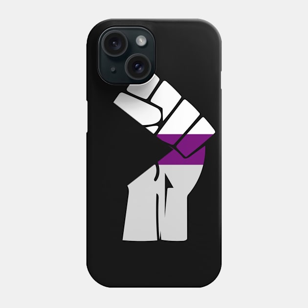 Black Lives Matter Fist Demisexual Flag LGBT Phone Case by aaallsmiles