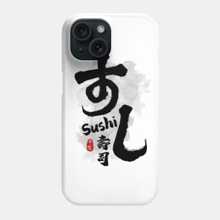 Sushi Calligraphy Phone Case