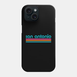 Retro San Antonio Stripes Phone Case