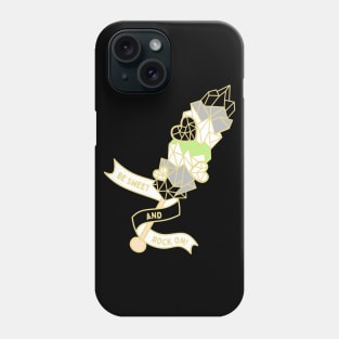 Rock Candy - Agender Pride Phone Case