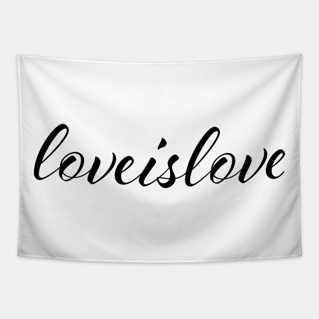 Love is Love Tapestry by s.hiro