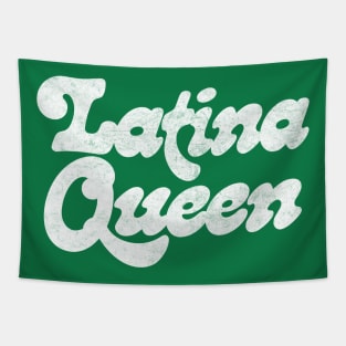 Latina Queen / Original Retro Style Design Tapestry