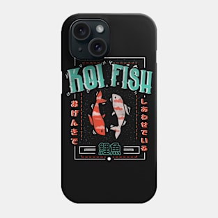 Koi Fish Vintage Phone Case