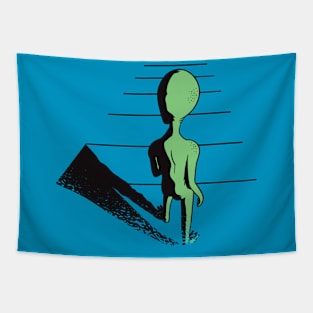 Space alien Tapestry