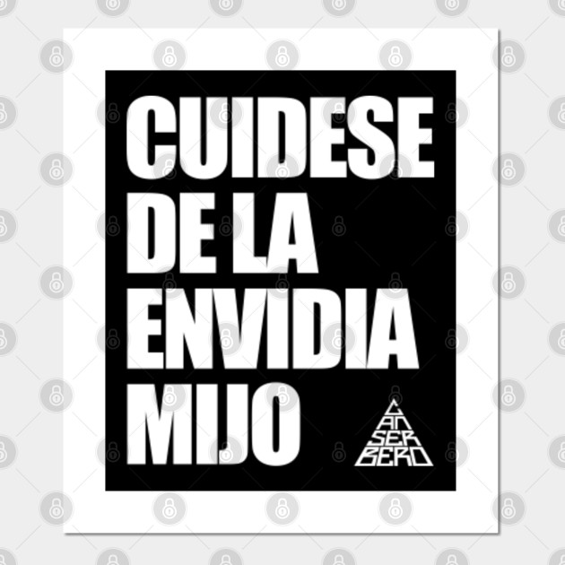 Cuidese De La Envidia Mijo Canserbero Canserbero Logo Posters