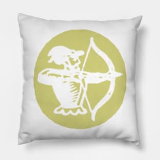 Archer (chartreuse) Pillow