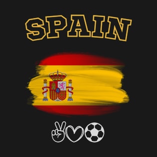 Spain Soccer Jersey Spanish Football 2022 Team T-Shirt