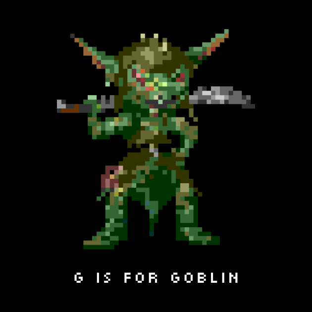 G is for Goblin by ClarkStreetPress