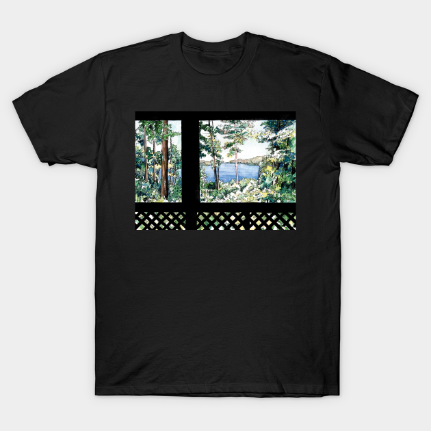 Porch View - Camp - T-Shirt