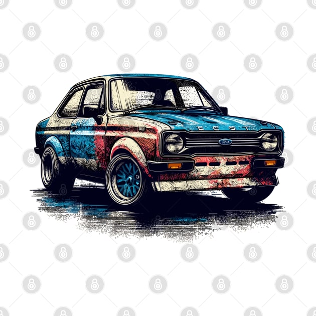 Ford Escort by Vehicles-Art