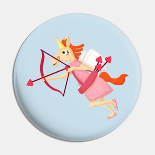 Cupid Unicorn Pin