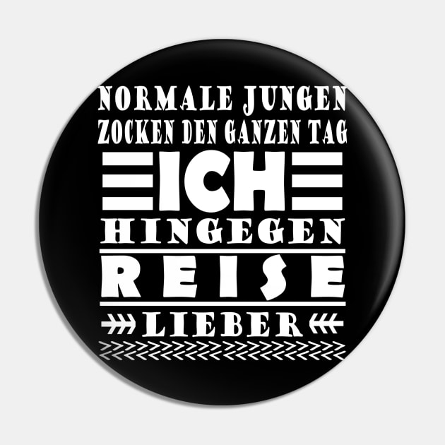 Reisen Abenteuer Männer Jungs Work and Travel Pin by FindYourFavouriteDesign