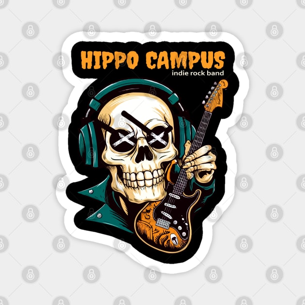 hippo campus Magnet by mid century icons