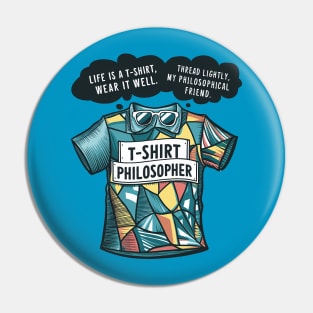 T-shirt Philosopher Pin