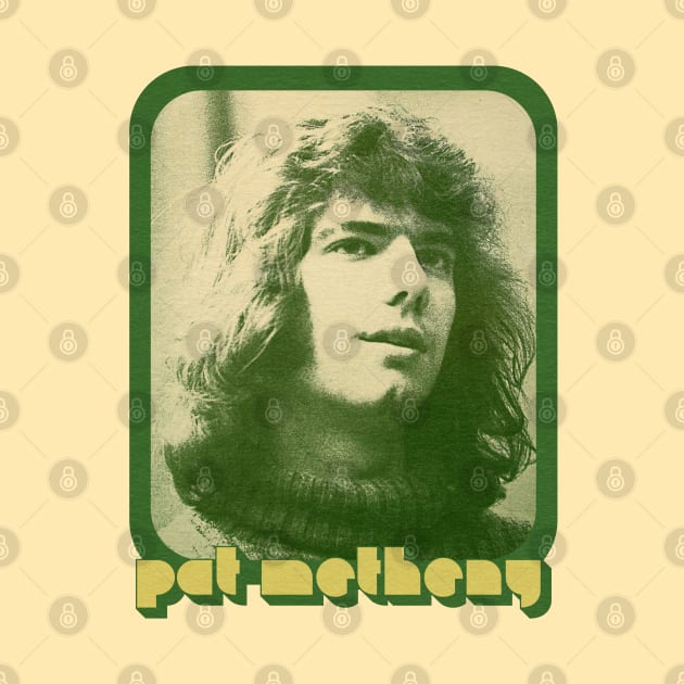 Pat Metheny / Retro 70s Style Fan Art Design by DankFutura