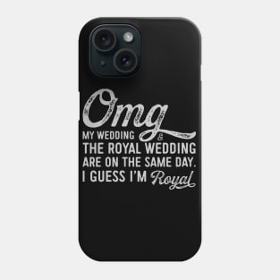 British Royal Wedding 2018 Wedding Day May 19 2018 Phone Case