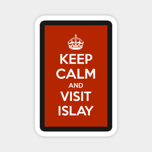 Keep Calm and Visit Islay sticker Magnet