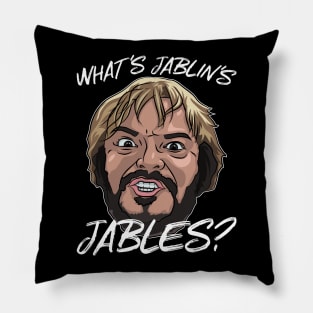 What's Jablin's Jables? Pillow