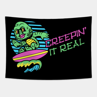 Creepin It Real (Creature) Tapestry