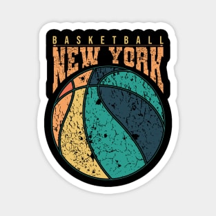 New york basketball //Basketball team// Magnet